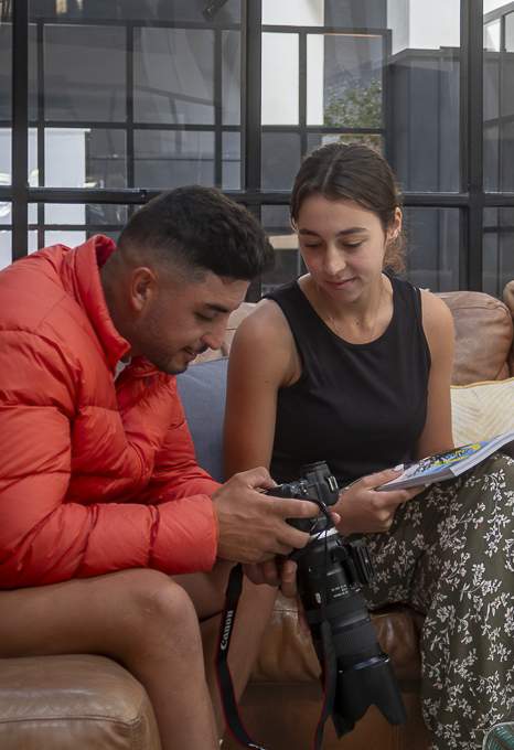 Africa Media Academy student instructor studio